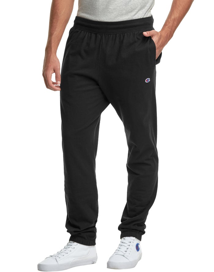 Champion Middleweight Erkek Joggers Siyah ( FWUYQE348 )